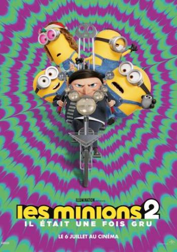 Affiche du film Les minions 2 il était une fois gru
